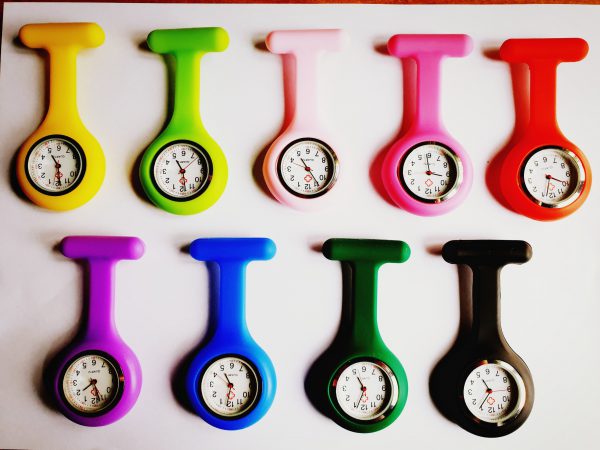 Verpleegkundige horloges siliconen, diverse kleuren kopen