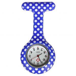 Verpleegkundig horloge blauw stippen kopen