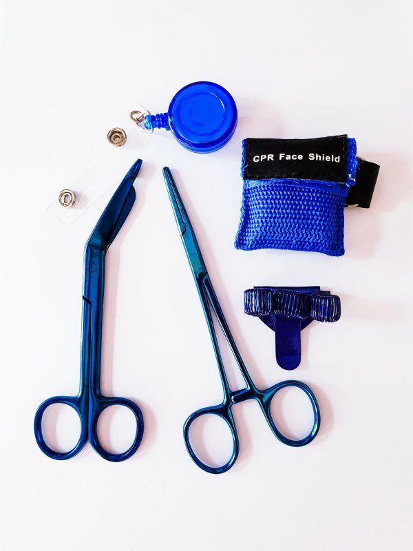 Blauwe cadeauset verpleegkundige kopen