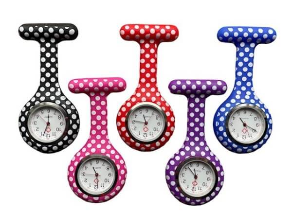 Verpleegster horloges met stippen online bestellen
