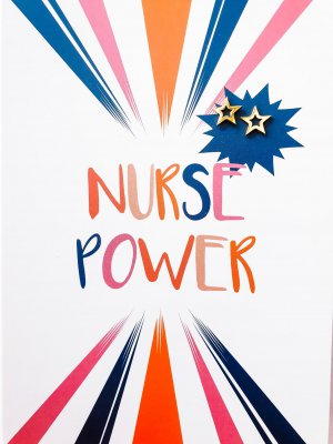 NursePower SuperStar oorbellen goud kopen